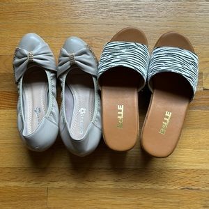 Women’s shoes, size 6